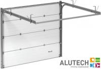 Гаражные автоматические ворота ALUTECH Trend размер 2750х2750 мм в Цимлянске 
