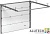 Гаражные автоматические ворота ALUTECH Trend размер 2750х2750 мм в Цимлянске 